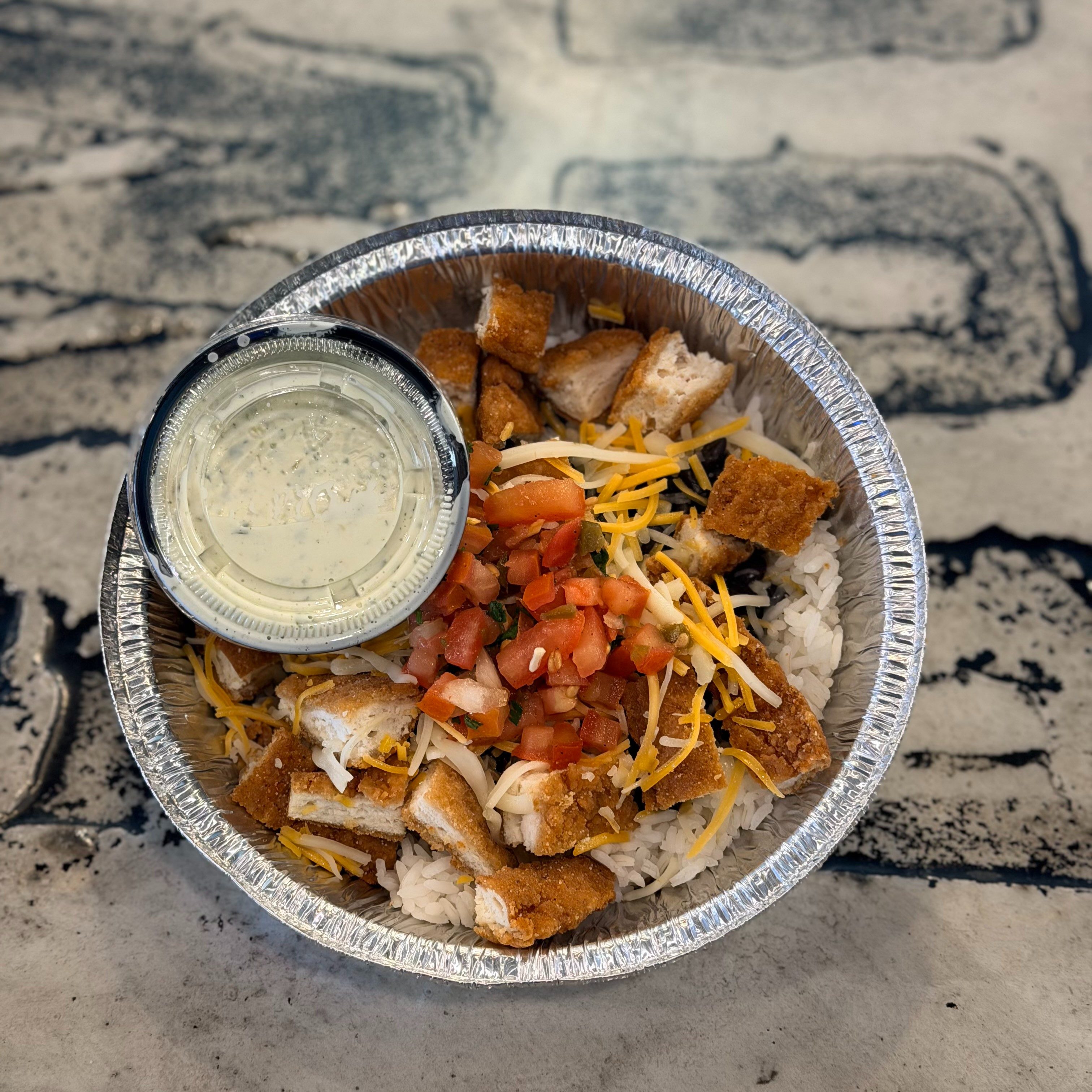 Chicken Tenders Bowl.