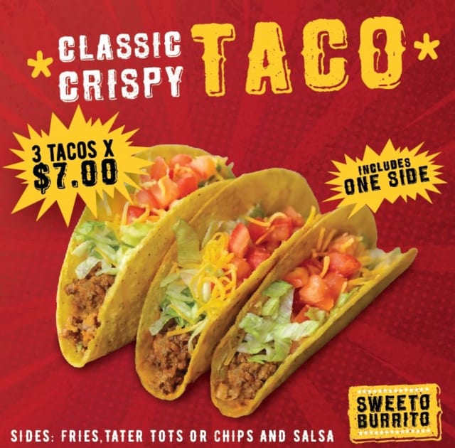 Classic Crispy Taco.
