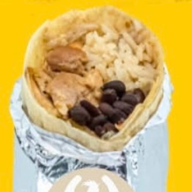 $7 White Chick Burrito.